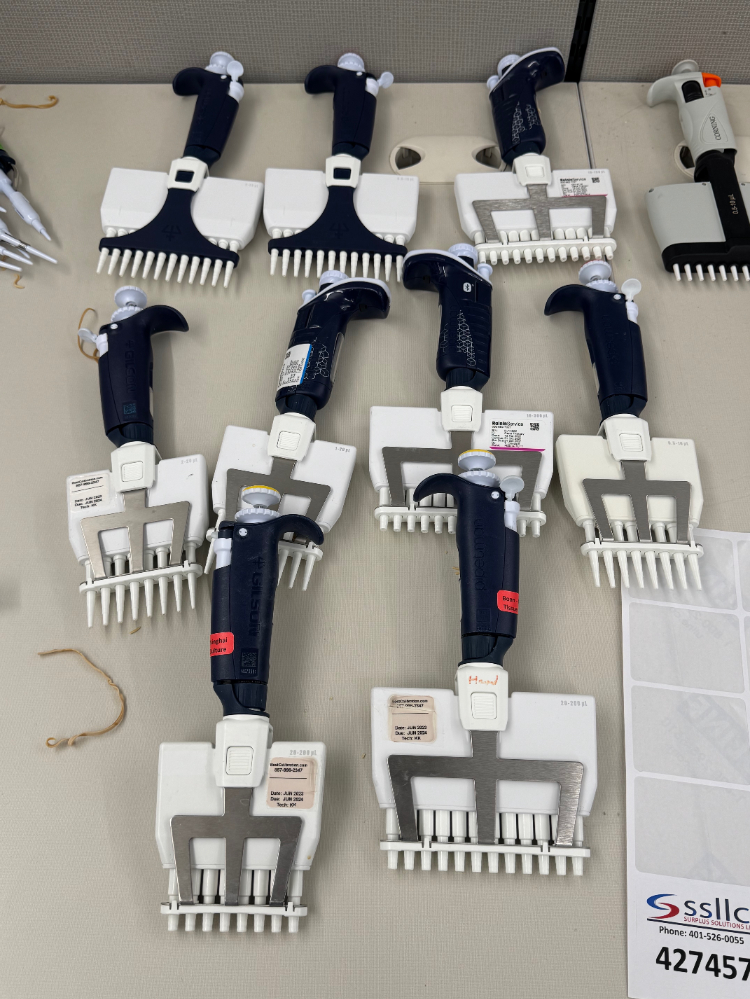 Image of Electronic Multichannel Pipettes - Quantity 10